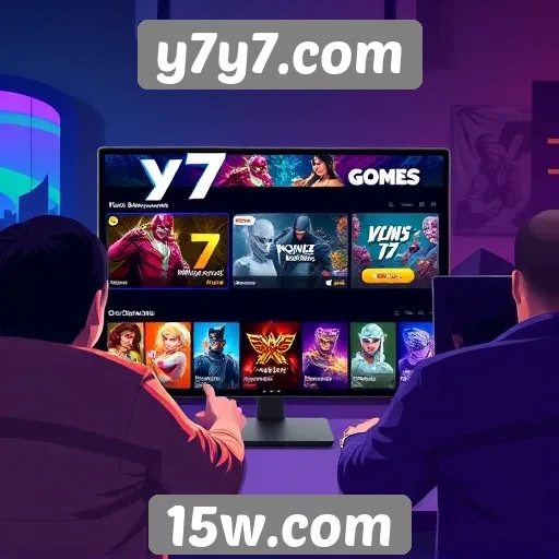 Interface do y7y7 com foco na experiência do usuário